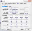 Systeminfo CPUZ RAM SPD