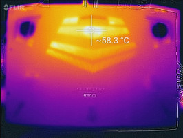 Thermal profile, bottom