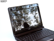 Fujitsu usa un tipico schermo WSVGA da netbook con una risoluzione di 1024x600 pixel.