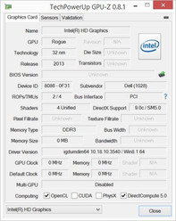 GPU Z GPU information