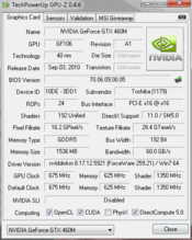 GTX 460M