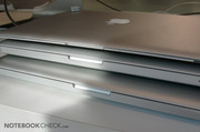 Da considerare anche l'impronta ecologica del nuovo MacBook Pro. Non troviamo più nessun materiale inquinante.