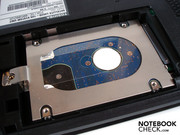 L'HDD da 320 GB gira a 5400 rpm.