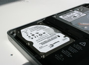 L'HDD standard da 5,400 rpm è silenzioso e veloce.