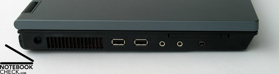 HP Compaq 6710b Interfacce