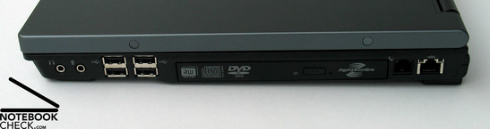 HP Compaq 8710p Interfacce