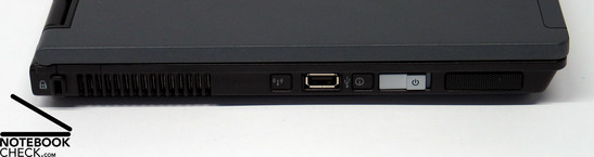 HP Compaq nc4400 Interfaces