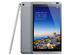 Il MediaPad M1 8.0 in grigio e argento.