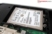 Un HDD da 750 GB per l'archiviazione.