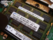 Entrambi gli slot RAM sono occupati con 2x 2048 MByte DDR3 RAM