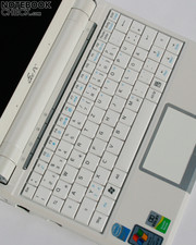 Il touchpad è buono come quello dell'Eee PC 900.