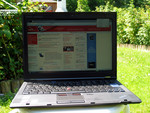 Thinkpad X300 uso in esterno