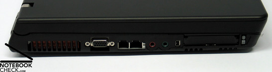 IBM/Lenovo Thinkpad Z61m porte di connessione