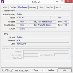 CPU Z Mainboard