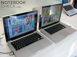 Confronto angoli di visuale: MacBook contro MacBook Air
