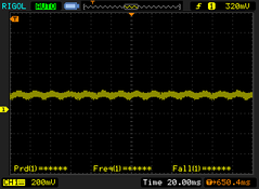 No PWM at min brightness