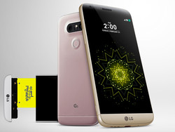 L'LG G5 è disponibile in argento, titanio, rosa e oro.