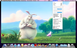 Big Buck Bunny 1080p MPEG4 Quicktime - Accelerazione GPU