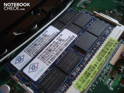 I due moduli da 2 GByte DDR2-6400 forniscono riserve sufficienti.