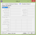 System info CPUZ RAM SPD