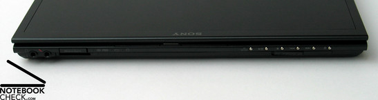 Sony Vaio TZ11XN Interfacce