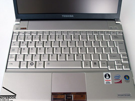 Tastiera del Toshiba Portégé R500-12P Subnotebook