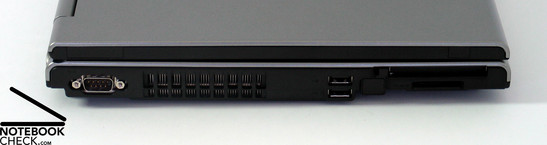 Toshiba Tecra A9 porte di connessione