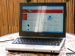 Toshiba Satellite U200 Outdoors