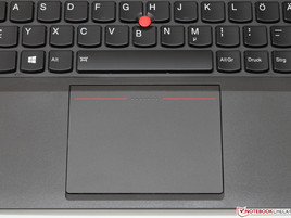 Trackpoint e touchpad