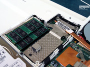 Grazie alla piattaforma Intel Montevina è possibile inserire fino a 8GB DDR di RAM nel Mythos A15.