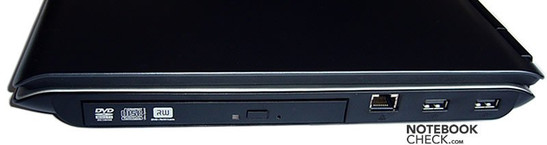 Toshiba Satellite L100-120 interfacce