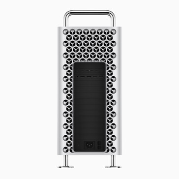 Apple Mac Pro offre un totale di otto porte Thunderbolt 4. (Fonte: Apple)