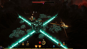 Nell'immagine: uno screenshot di gioco di Archons.