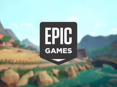 Uno screenshot ingame con il logo di Epic Games in alto.