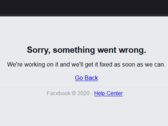 Si dice che Facebook sia fuori uso in tutto il mondo. (Fonte: Own)