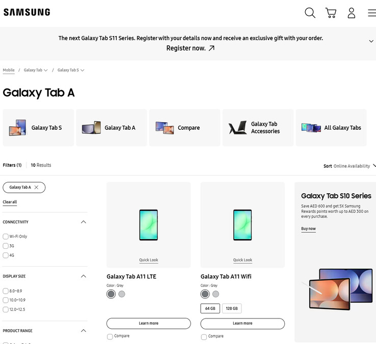 (Fonte: Samsung)