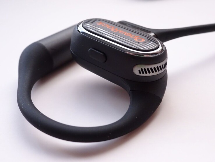 Un singolo pulsante sulla parte superiore di ogni auricolare controlla le chiamate, la musica, gli assistenti AI e le impostazioni di equalizzazione. (Fonte: Notebookcheck)