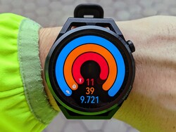 Lo smartwatch è anche facile da leggere in piena luce del sole. I colori sono vividi e il contrasto è ottimo.