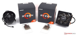 Nuove CPU desktop AMD: Ryzen 5 2600X e Ryzen 7 2700X