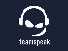 Il logo di TeamSpeak.