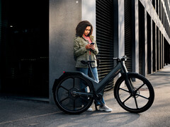 L&#039;e-bike Thomus TWINNER T1 Pro è dotata di una telecamera posteriore opzionale. (Fonte: Thomus)