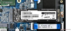 L'unità SSD NVMe Gigabyte da 512 GB in dotazione soffre di un forte throttling