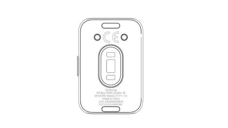 Il profilo del Galaxy Fit3, secondo la FCC. (Fonte: FCC via SamMobile)