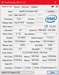 GPU-Z Intel HD Graphics 620