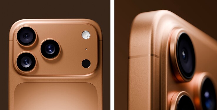 Si prevede che l'iPhone 17 Pro sia caratterizzato da un telaio in alluminio con un modulo fotocamera significativamente più grande. (Fonte immagine: @MajinBuOfficial)