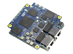 Banana Pi BPI-R3 Mini ha molti I/O, considerando il suo aspetto compatto. (Fonte: Banana Pi)