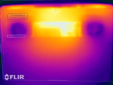 Temperature di superficie - Test di stress (in basso)