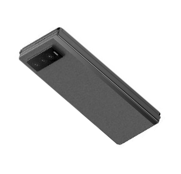 Uno sguardo al design brevettato da Xiaomi nel suo stato ripiegato. (Fonte: Xiaomi)