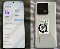 Lo Xiaomi 13 Pro sarà lanciato con la MIUI 14. (Fonte: @liujianjian29)