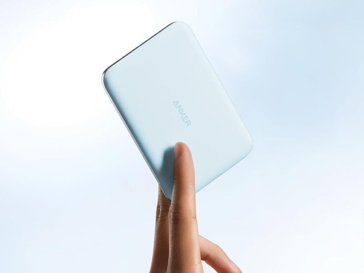 La Banca di energia Anker Nano (5K, MagGo, Slim) in blu